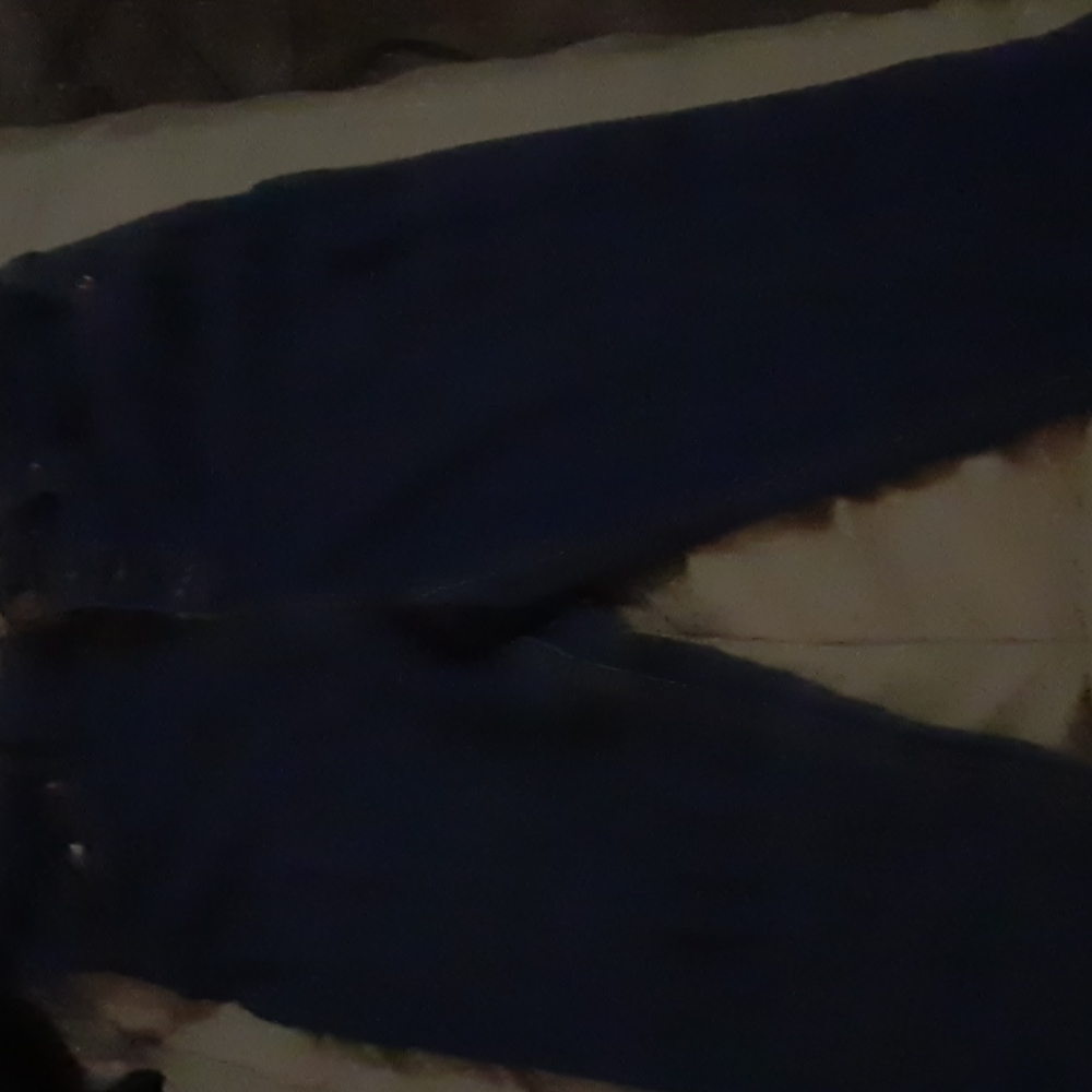 Straight legged Blue Jeans